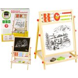  edukativna 2u1 drvena ploča za crtanje | shoptok.hr
