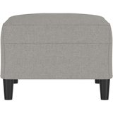  Stolček za noge svetlo siv 70x55x41 cm blago, (20983876) | Shoptok.si