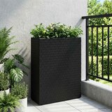  Visoki saksija Crna 55 x 22 x 70 cm poliratan | shoptok.hr
