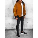 DStreet Kurtka męska pikowana kamelowa | shoptok.hr