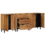  Set komoda 3 kom. 180 x 33 x 75 cm Čvrsto drvo akacije | shoptok.hr
