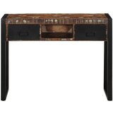 Maison Chic konzolna miza - miza ob steni Multicolor 100x35x75 cm masivni les obnovljen, (21786142) Cene