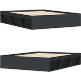 vidaXL Okvir kreveta crni 150 x 200 cm veliki bračni | shoptok.hr