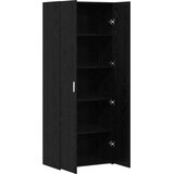  Highboard 2 pcs Crni hrast 70 x 42,5 x 185 cm | shoptok.hr