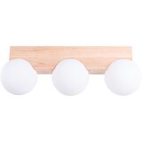 Sollux Stropna svetilka BULBO 3 naravni les, (5000352385) | Shoptok.si