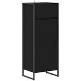 vidaXL Kupaonski ormar Crni hrast 40 x 30 x 100 cm Konstruirano drvo | shoptok.hr