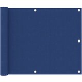vidaXL Balkonsko platno modro 75x400 cm oksford blago Cene