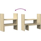  Organizator za stol podesivi boja hrasta 40 x 17 x 41 cm drveni | shoptok.hr