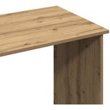 vidaXL Pisalna miza artisan hrast 102x50x75 cm inženirski les | Shoptok.si