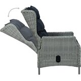  9-dijelni vrtni blagovaonski set od poliratana svjetlosivi | Eponuda.com