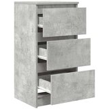  Komoda siva boja betona 37,5x35x76 cm od konstruiranog drva | shoptok.hr