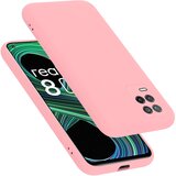Cadorabo Ohišje, združljiv z Realme v tekoči roza barvi - zaščitni pokrov iz fleksibilnega silikona TPU, (20602801) | Shoptok.si