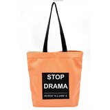 Verb To Do Torbe STOP DRAMA Oranžna Cene