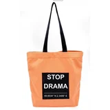 Torbe STOP DRAMA Oranžna