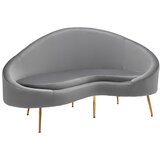 Bessagi Home dvosed lou, siva, žamet | Shoptok.si