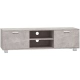 TV omarica betonsko siva 140x40,5x35 cm inženirski les | Shoptok.si