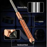 Aldor Detachable Hardened Steel Nozzle &amp;ndash; Zamenska dizna Kompatibilna sa K2 Plus / K2 Pro / K2 / Creality Hi Slike