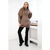 Kesi Mocca insulated turtleneck sweatshirt | shoptok.hr