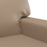  2-dijelni set sofa s jastucima boja cappuccina od umjetne kože | shoptok.hr