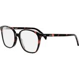 Celine THIN Thin Havana Geometric Eyeglasses M (55) Havana/Kristalna | Shoptok.si