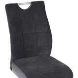 XORA nihajni stol, kovina, tekstil siva | Shoptok.si