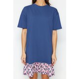 Trendyol Navy Blue Woven Detailed Knitted Dress | ePonuda.com