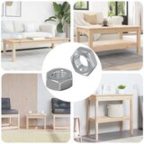  Šesterokutna matica 2 pcs Srebrno m8 Metal | shoptok.hr