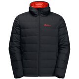 Jack Wolfskin ather down hoody M, muška jakna za planinarenje, crna 1207671 Cene