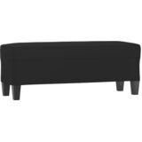  Klupa crna 100 x 35 x 41 cm od mikrovlakana | Eponuda.com