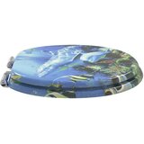  Toaletna sjedala s mekim zatvaranjem 2 pcs Plava 44 x 38 cm | shoptok.hr