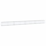  Gabionska košara s poklopcem 800x50x50 cm pocinčano željezo | shoptok.hr