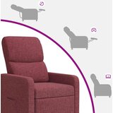  Fotelja s nagibom Vinova crvena Tkanina | shoptok.hr