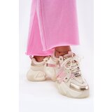 GOE Women's Leather Sneakers On Chunky Sole | Shoptok.si