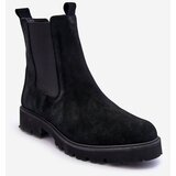 Nicole Suede Ankle Boots Black 2672 Cijene