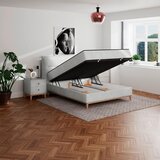 Premium Living Postelja Z Vzmetnico Smile, Srebrna, 160x200 | Shoptok.si