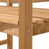 Klupa Smeđa 120 x 53,5 x 85 cm Masivni teakov drvo | shoptok.hr