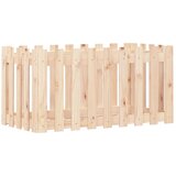  Povišena vrtna gredica 100x30x30 cm od masivne borovine | shoptok.hr