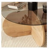 Hanah home Bubble - Sapphire Oak, Fume klubska mizica, (20784859) | Shoptok.si