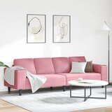  Kauč za dnevni boravak Ružičasta 250 x 77 x 76 cm | shoptok.hr