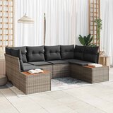  Sjedeća garnitura za vrt 6 kom. 6-Broj sjedala Poliratana 234 x 154 x 85 cm | shoptok.hr