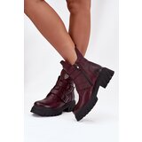Zazoo Leather insulated women's boots with buckles and decorative detail | Shoptok.si