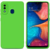 Cadorabo Ohišje, združljiv s Samsungom v tekočinski zeleni barvi - zaščitni pokrov iz fleksibilnega silikona TPU, (20602759) | Shoptok.si