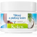 Bione Cosmetics Coconut krema za obraz za vso družino s kokosom 260 ml | Shoptok.si