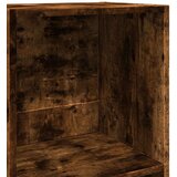 vidaXL Knjižna omara dimljeni hrast 40x30x152 cm inženirski les | Shoptok.si