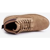 Big Star Lace-up men's ankle boots Big Star Hi-Poly System brown | shoptok.hr