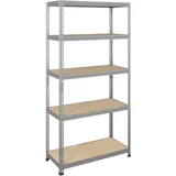 Polica za odlaganje SBL 180x90x40 cm, Srebne boje