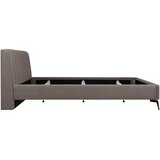 P & B OBLAZINJENA POSTELJA x , tekstil, leseni material rjava | Shoptok.si