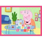 Trefl Puzzle 4 u 1 – Peppa voli avanture (12, 15, 20 i 24 dijela) | shoptok.hr