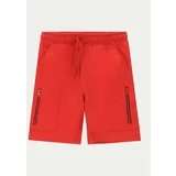 Coccodrillo Športne kratke hlače WC4120502DWK Rdeča Regular Fit