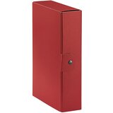 MAPA S GUMBOM HRBAT- 80MM A4 EUROBOX ESSELTE C2816/390328160 CRVENA u